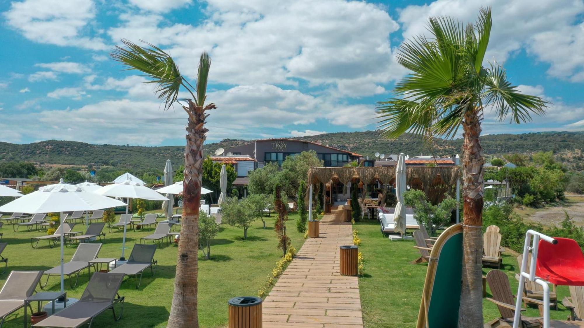 Assos Troy Beach Hotel Zewnętrze zdjęcie